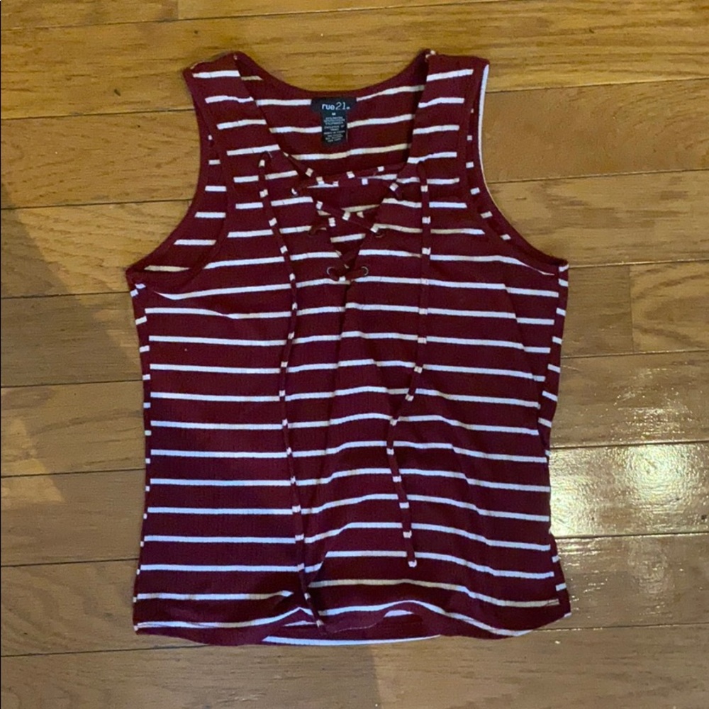 Cute stripped top